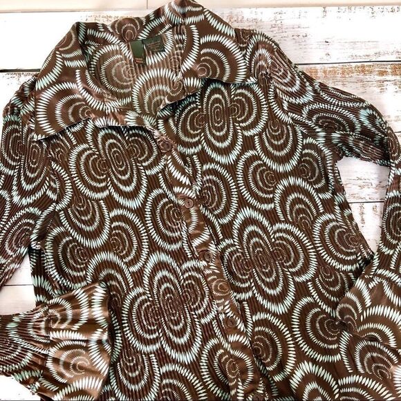 Sere Nade Button Down Blouse - Size Large - Picture 3 of 5